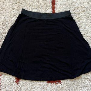 Black ASOS A-Line/Skater Skirt -- size 4
